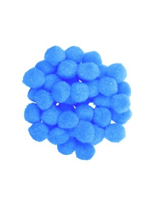 pompons-ανοιχτο-μπλε-χρωμα-50-τεμaχια-μεγεθοσ-25-mm-i-mondi-c